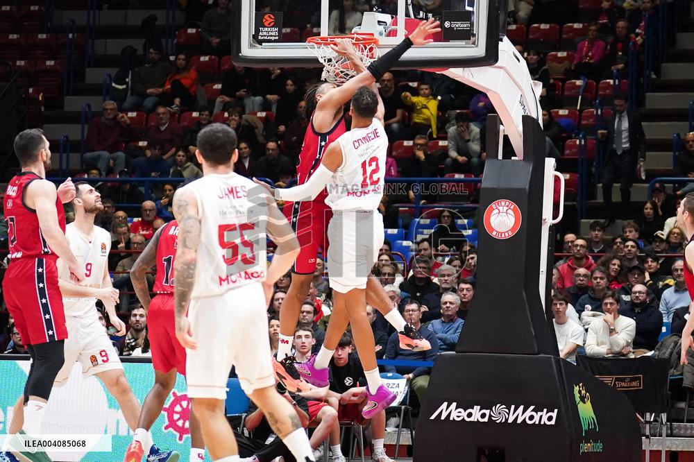 BASKET - Euroleague - EA7 Emporio Armani Milano vs AS Monaco