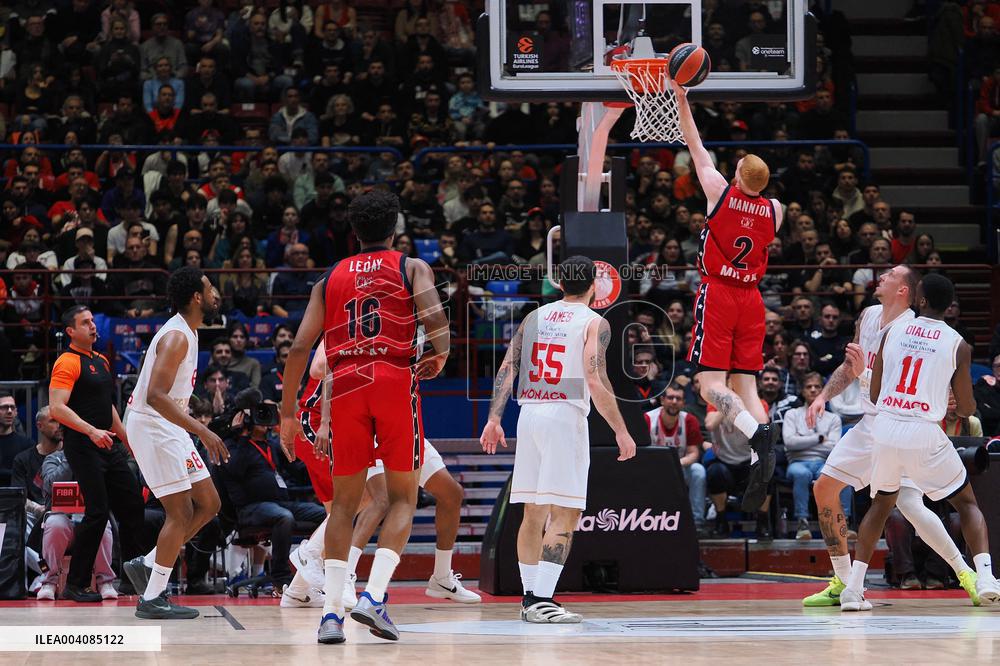 BASKET - Euroleague - EA7 Emporio Armani Milano vs AS Monaco