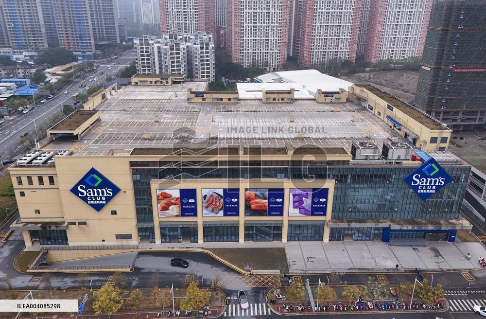 A Sam's Club Store in Downtown Nanning