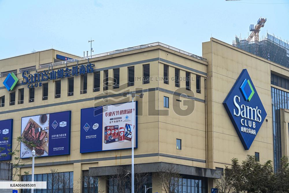 A Sam's Club Store in Downtown Nanning