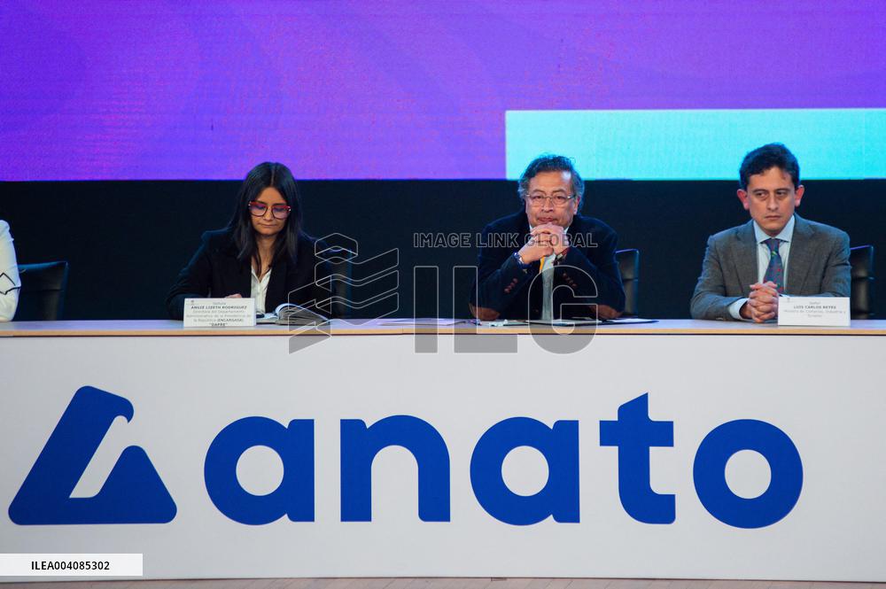 Colombian President Petro - Anato Fair Event
