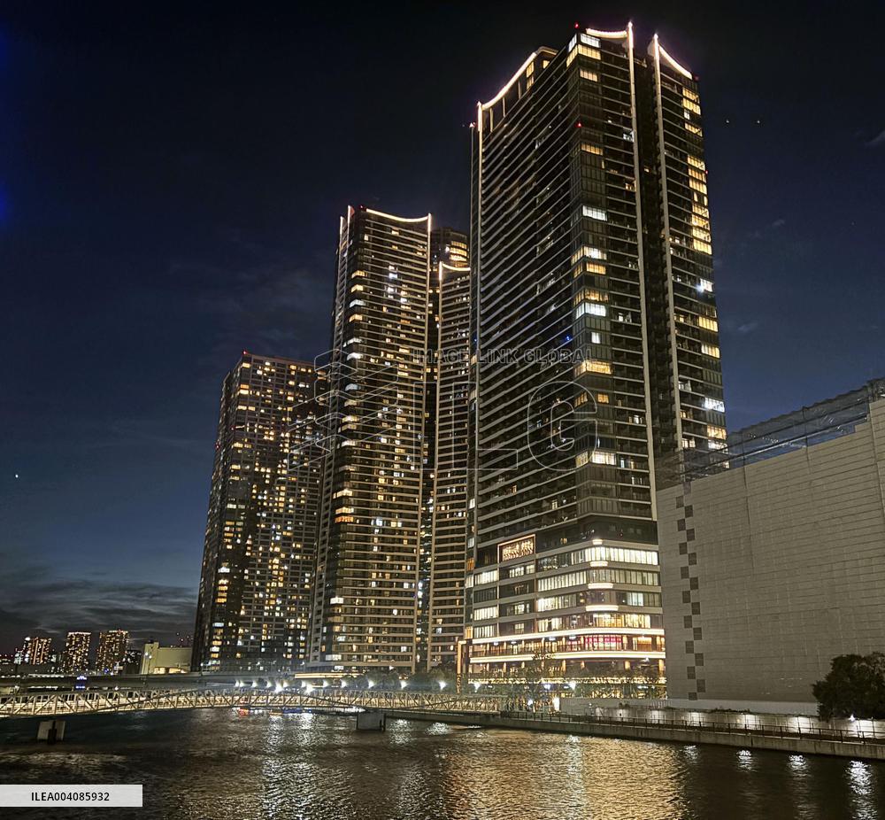 High-rise apartments in Tokyo