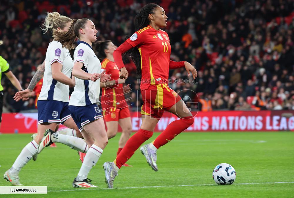 England v Spain - UEFA Women's Nations League 2024/25 Grp A3 MD2