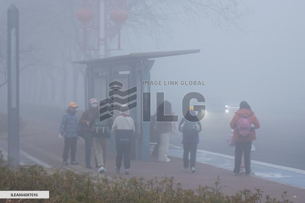 Heavy Fog Hit Qingdao