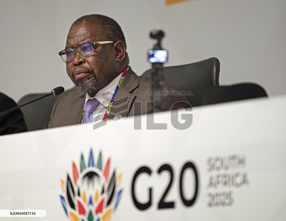 G20 finance chiefs' meeting in Cape Town