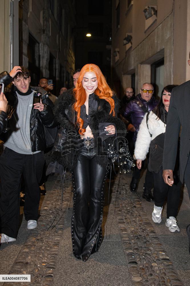 Ice Spice At Ray Ban Party - Milan