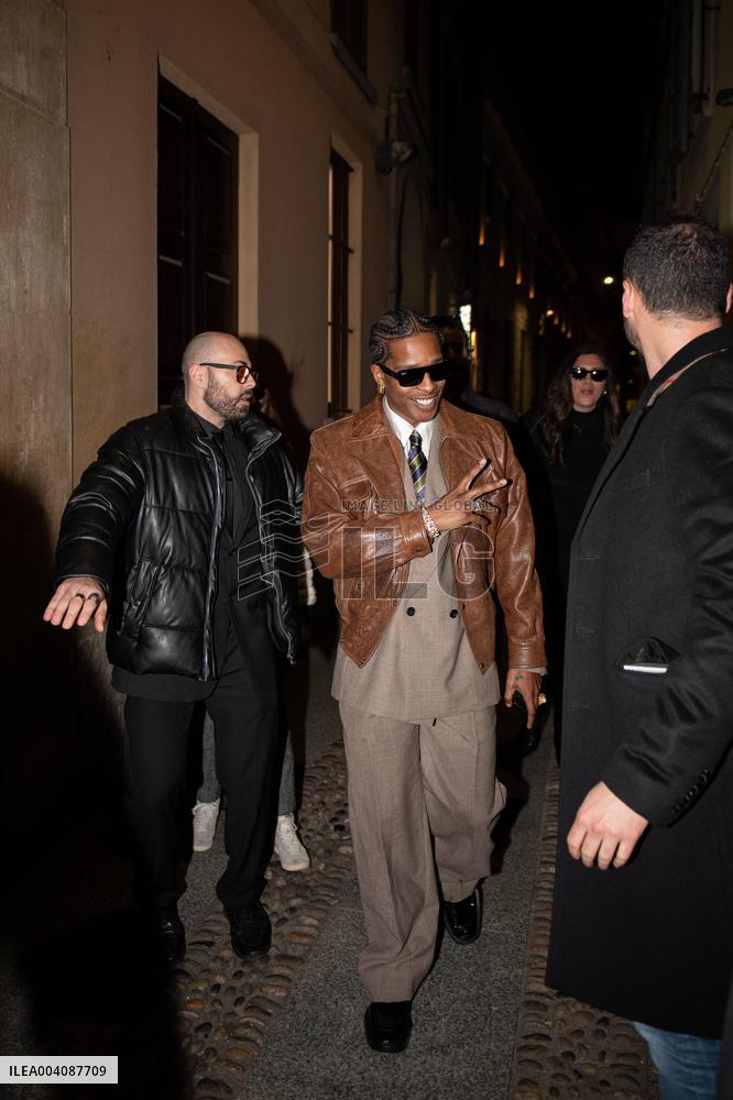 ASAP Rocky At Ray Ban Party - Milan