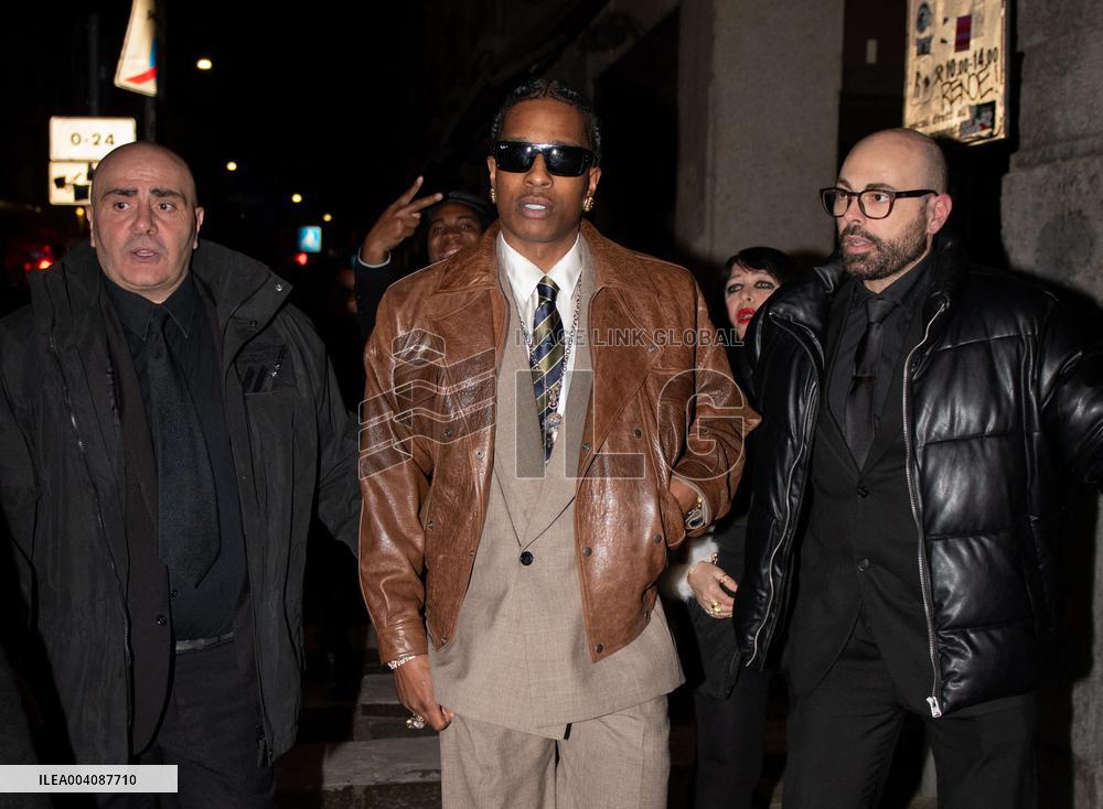 ASAP Rocky At Ray Ban Party - Milan