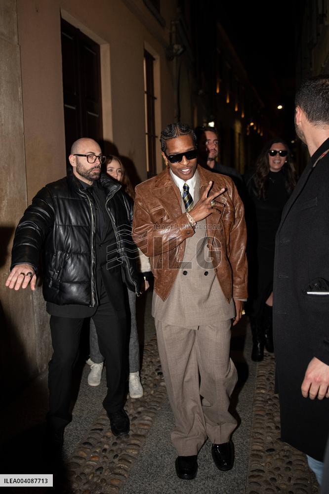 ASAP Rocky At Ray Ban Party - Milan