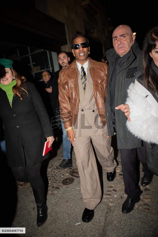 ASAP Rocky At Ray Ban Party - Milan