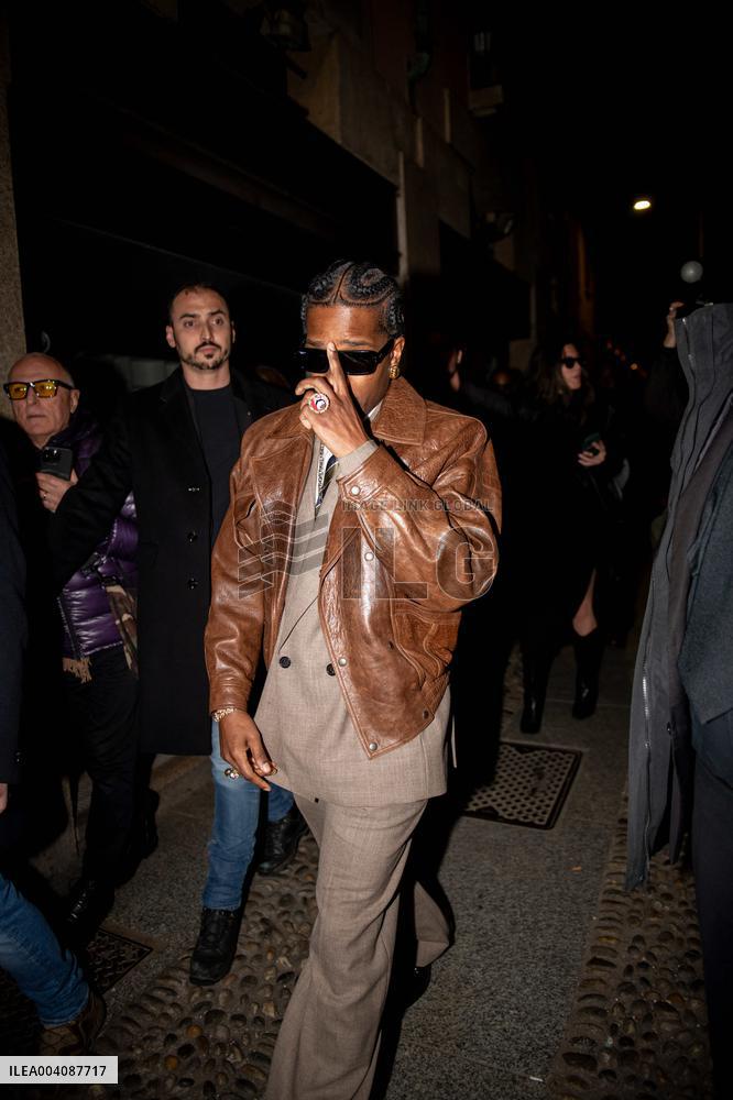 ASAP Rocky At Ray Ban Party - Milan