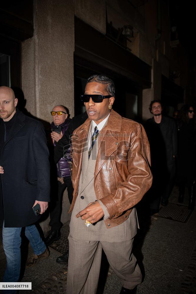 ASAP Rocky At Ray Ban Party - Milan