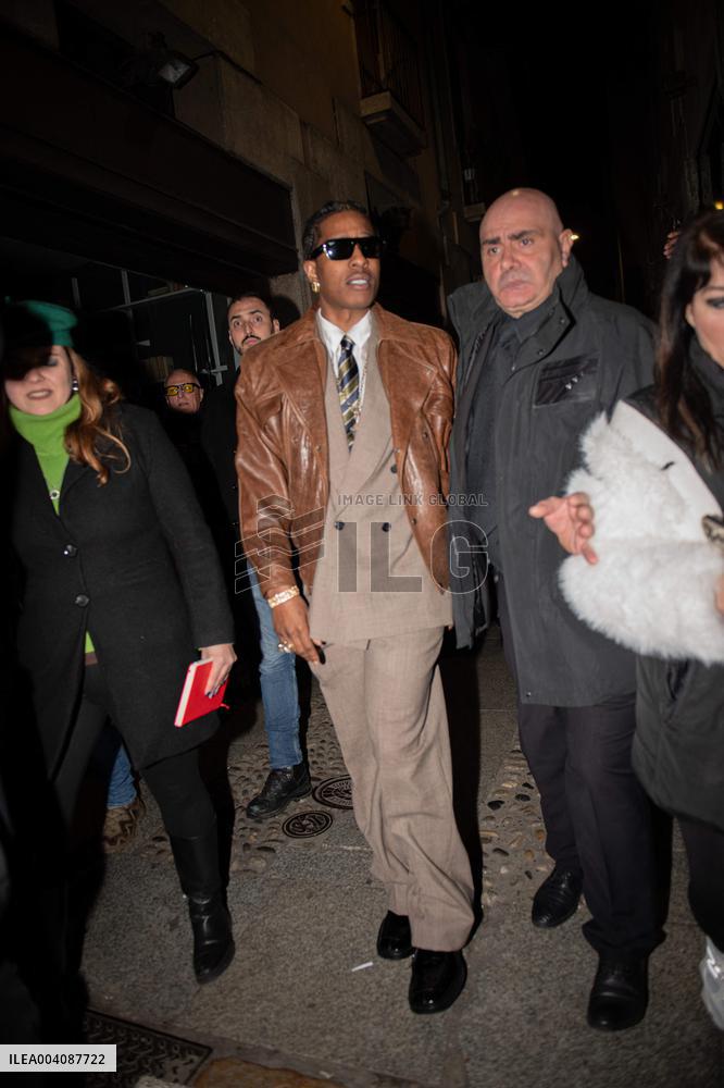 ASAP Rocky At Ray Ban Party - Milan