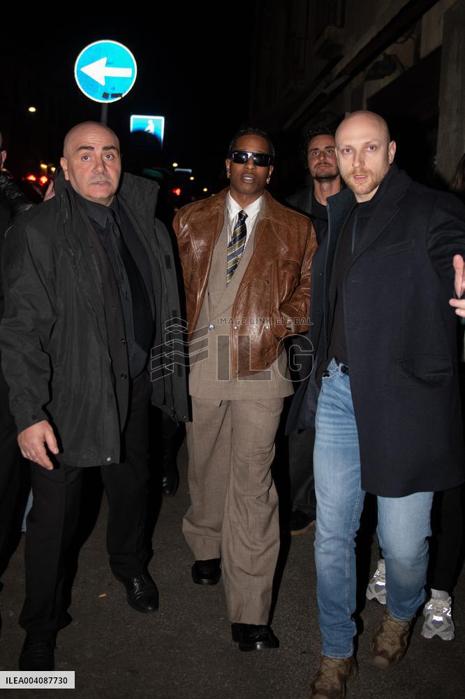 ASAP Rocky At Ray Ban Party - Milan