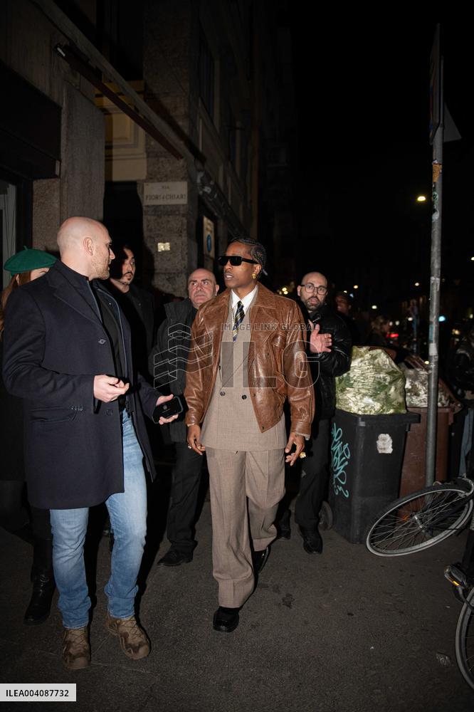 ASAP Rocky At Ray Ban Party - Milan