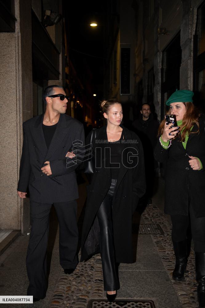 Lila Grace Moss At Ray Ban Party - Milan