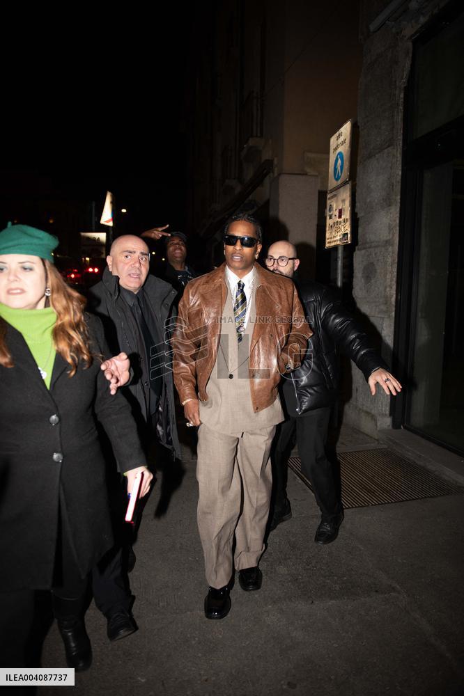 ASAP Rocky At Ray Ban Party - Milan