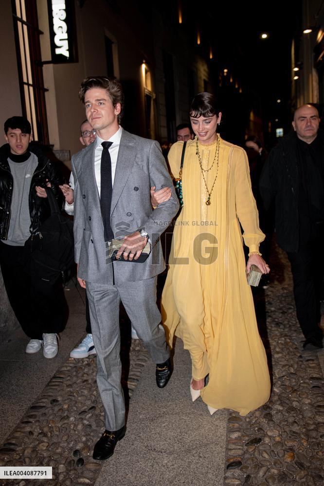 Taylor Hill At Ray Ban Party - Milan