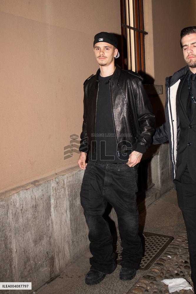 Romeo Beckham At Ray Ban Party - Milan