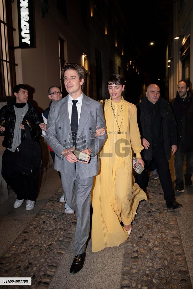 Taylor Hill At Ray Ban Party - Milan