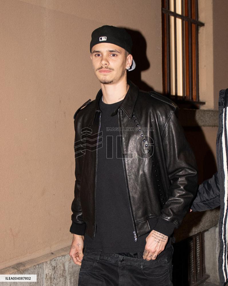 Romeo Beckham At Ray Ban Party - Milan