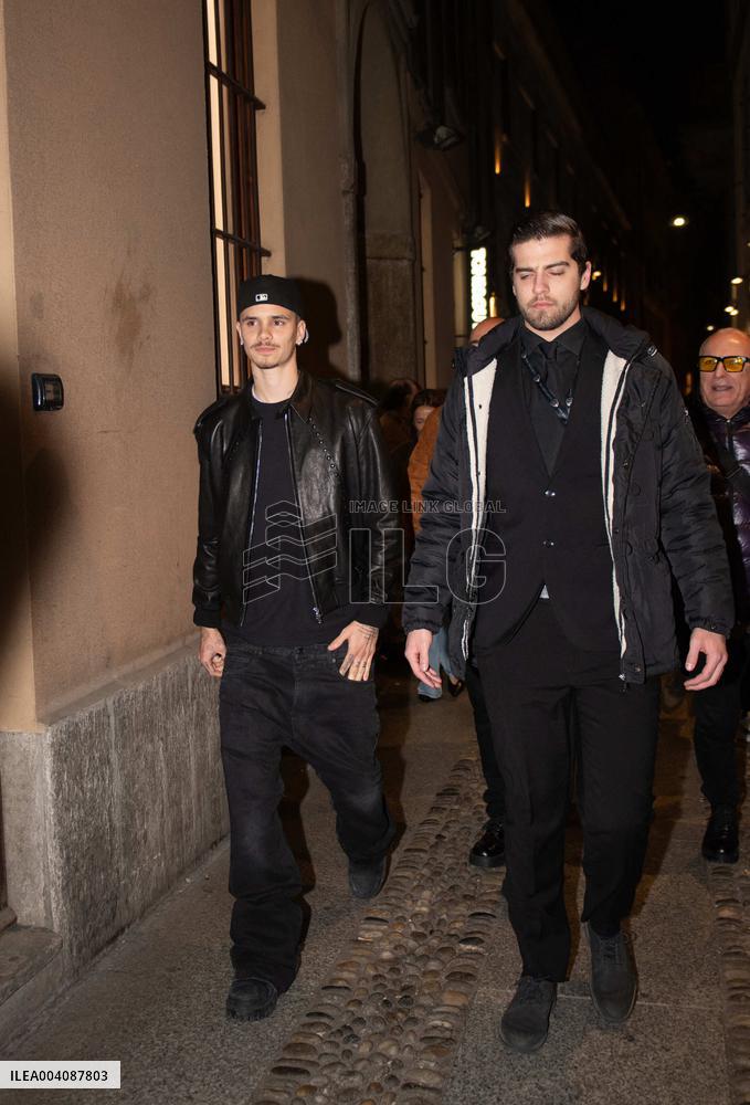 Romeo Beckham At Ray Ban Party - Milan