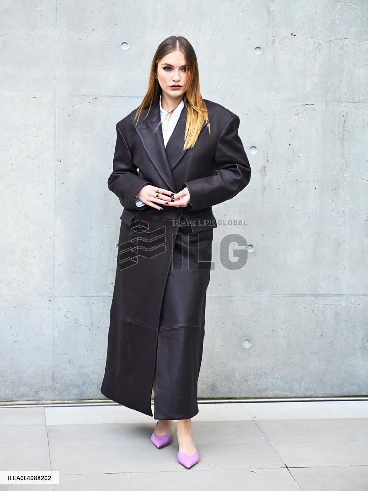 MFW - Camille Razat at Emporio Armani