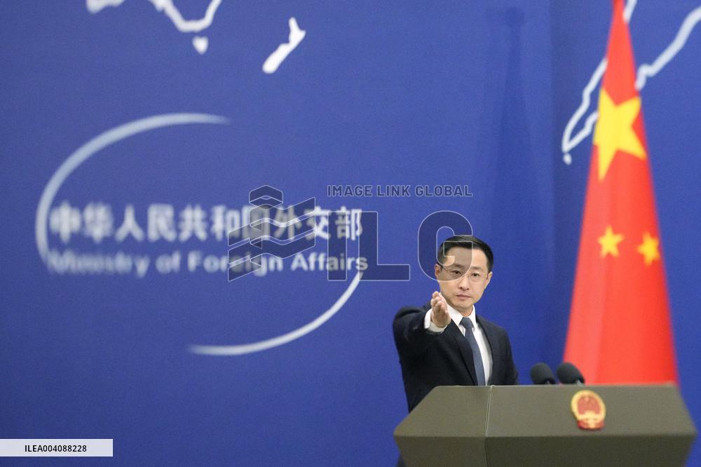 Chinese Foreign Ministry spokesman