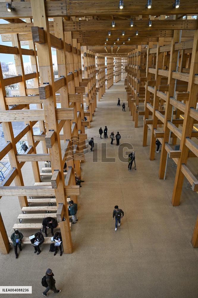 Gigantic ring of 2025 World Expo