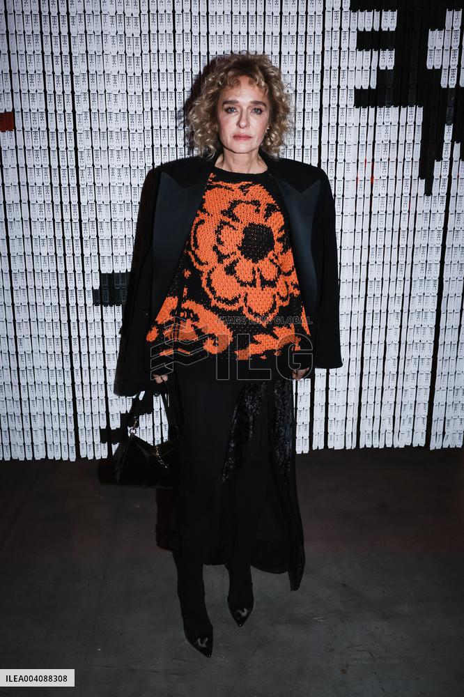 MFW - Valeria Golino at Etro Fashion Show