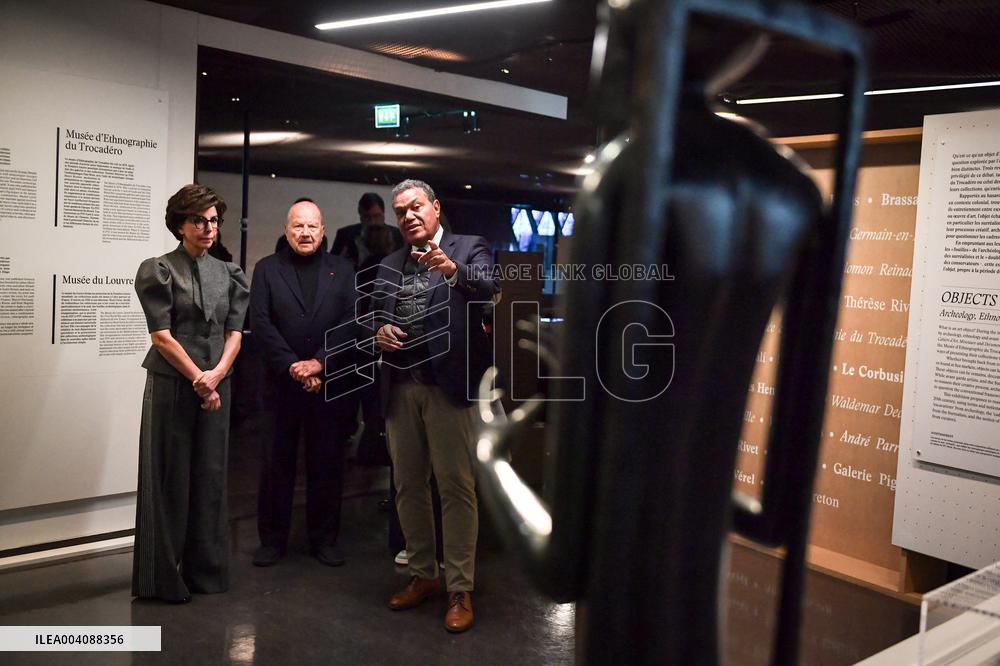 Sponsorship agreement between Marc Ladreit de Lacharriere and Quai Branly museum in Paris - FA