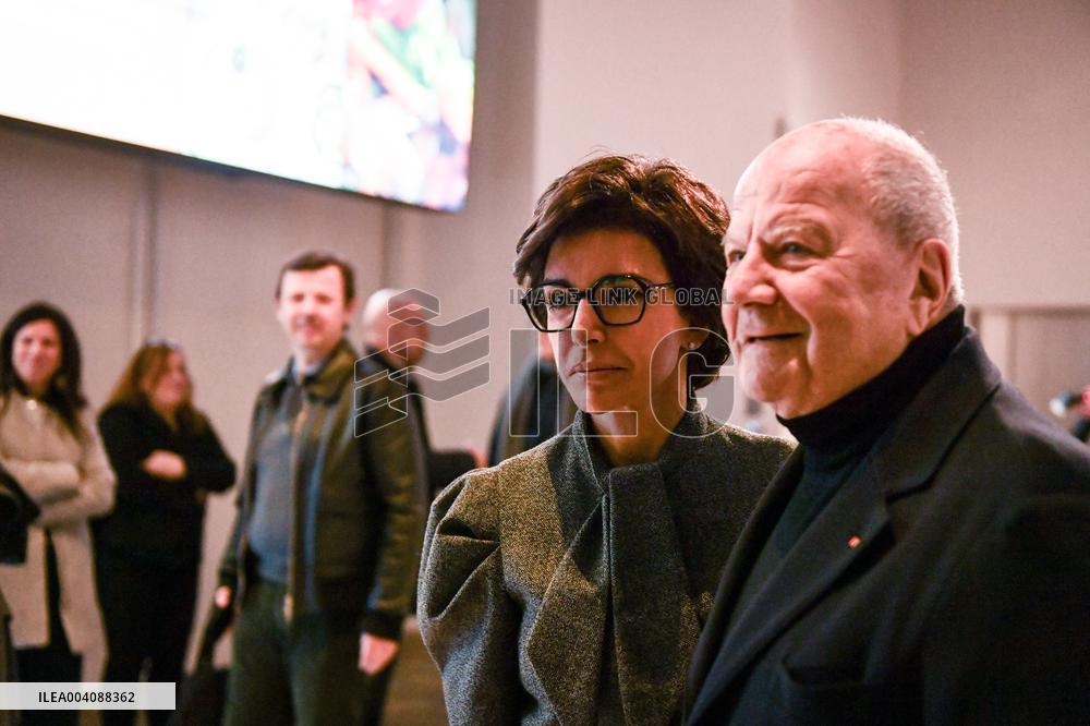 Sponsorship agreement between Marc Ladreit de Lacharriere and Quai Branly museum in Paris - FA