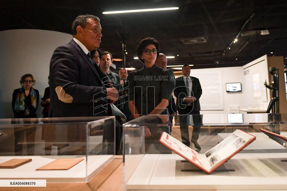 Sponsorship agreement between Marc Ladreit de Lacharriere and Quai Branly museum in Paris - FA