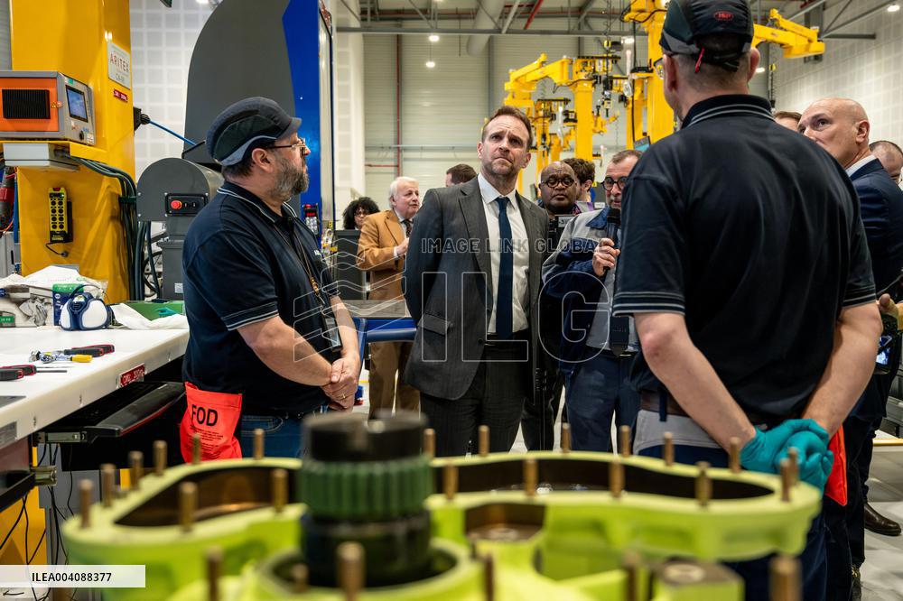 Marc Ferracci Visits Airbus Helicopters - Marignane-Vitrolles