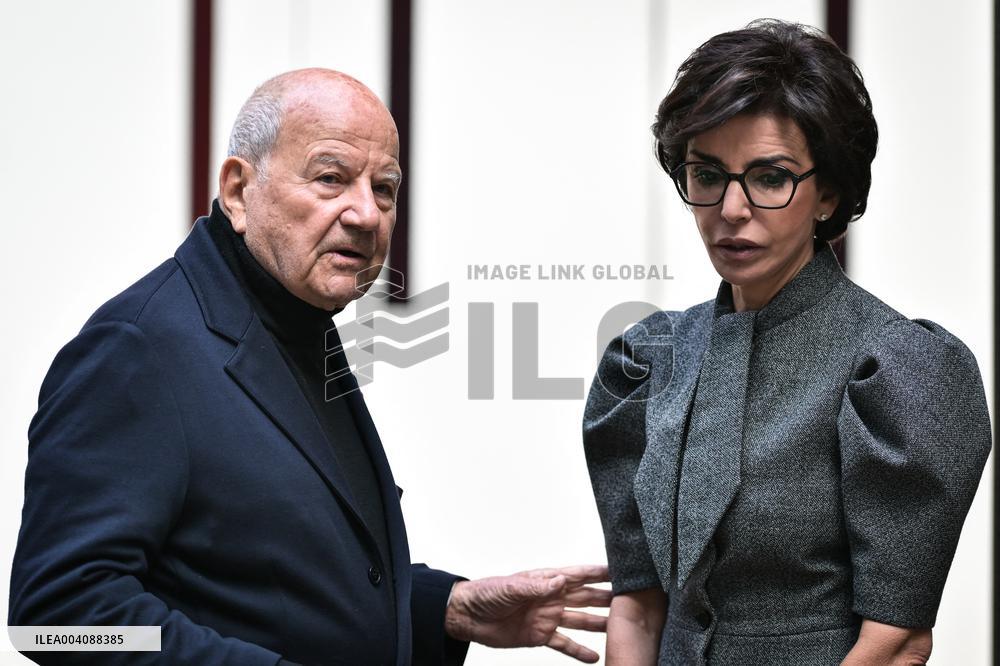 Sponsorship agreement between Marc Ladreit de Lacharriere and Quai Branly museum in Paris - FA