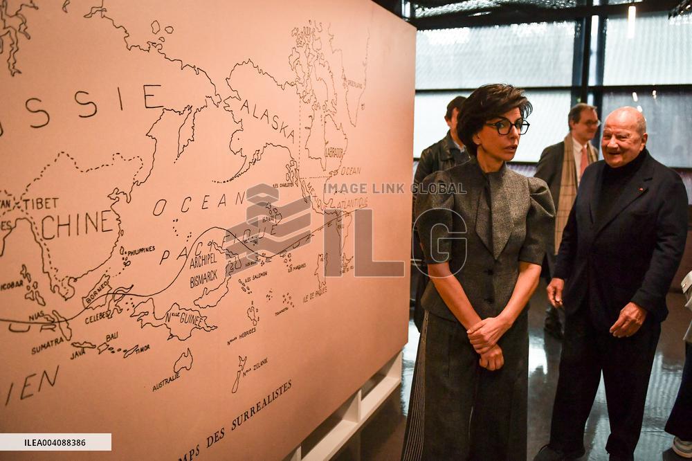 Sponsorship agreement between Marc Ladreit de Lacharriere and Quai Branly museum in Paris - FA