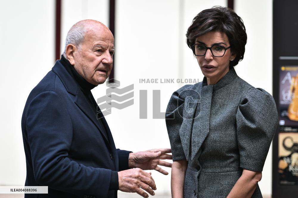 Sponsorship agreement between Marc Ladreit de Lacharriere and Quai Branly museum in Paris - FA