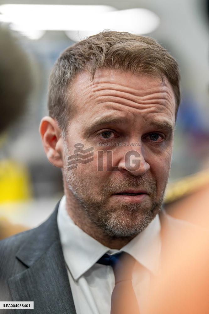 Marc Ferracci Visits Airbus Helicopters - Marignane-Vitrolles