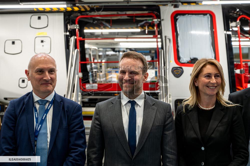 Marc Ferracci Visits Airbus Helicopters - Marignane-Vitrolles