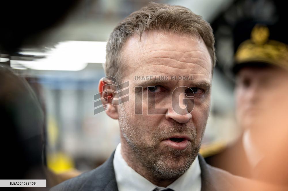 Marc Ferracci Visits Airbus Helicopters - Marignane-Vitrolles