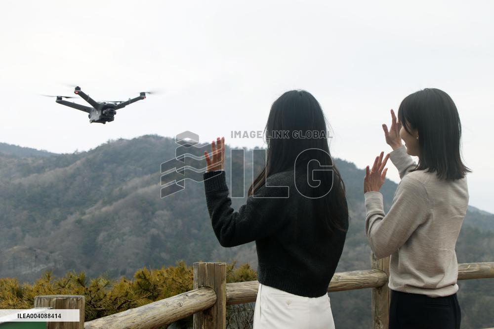 Drone aerial photo service