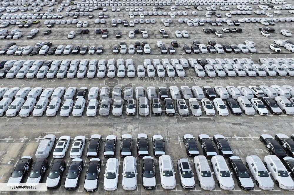 China Automobile Export Volume Ranks First in The World