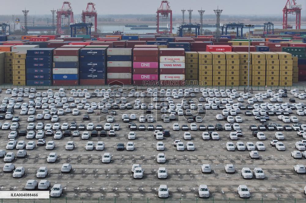 China Automobile Export Volume Ranks First in The World