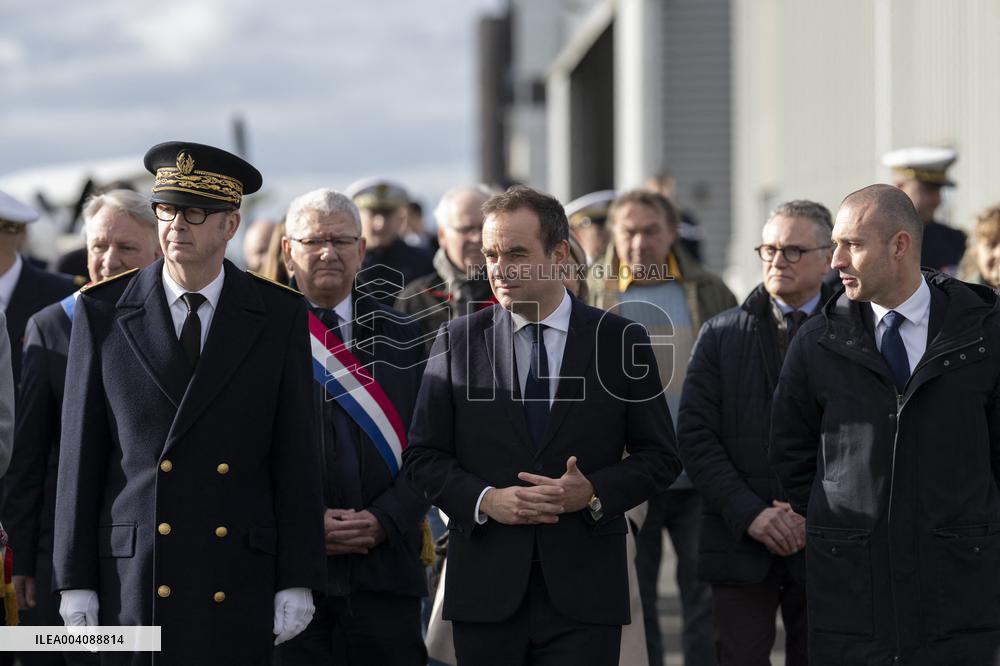 Sebastien Lecornu Visits Aerospace Company Turgis Et Gaillard - Blois