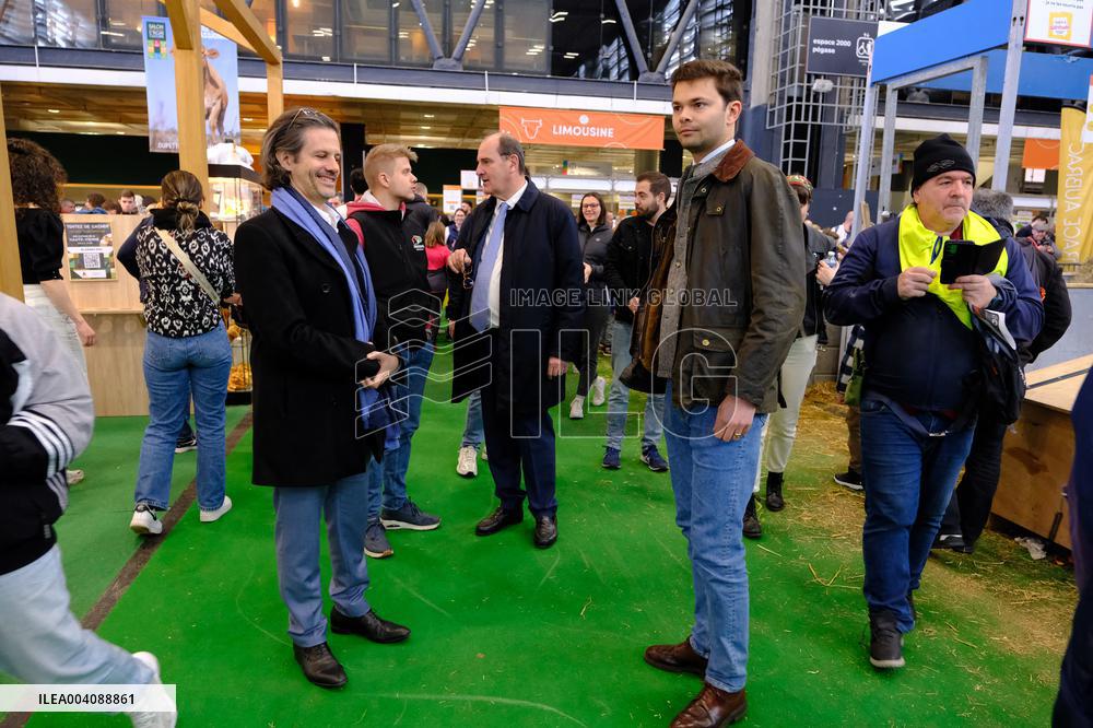 Jean Castex Visit To Agricultural Fair - Paris