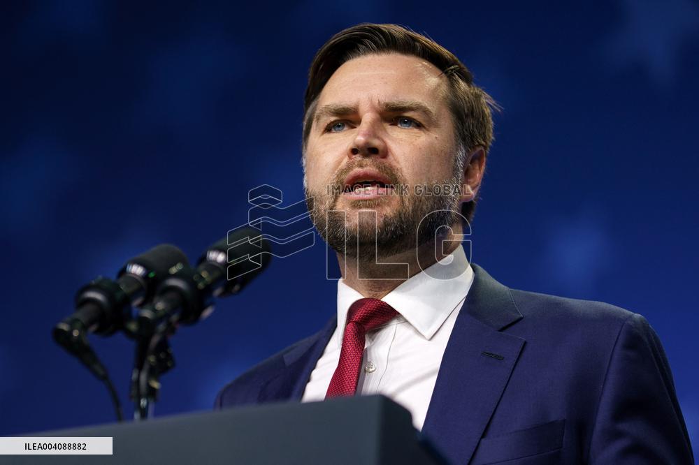 US Vice President JD Vance attends National Catholic Prayer Breakfast