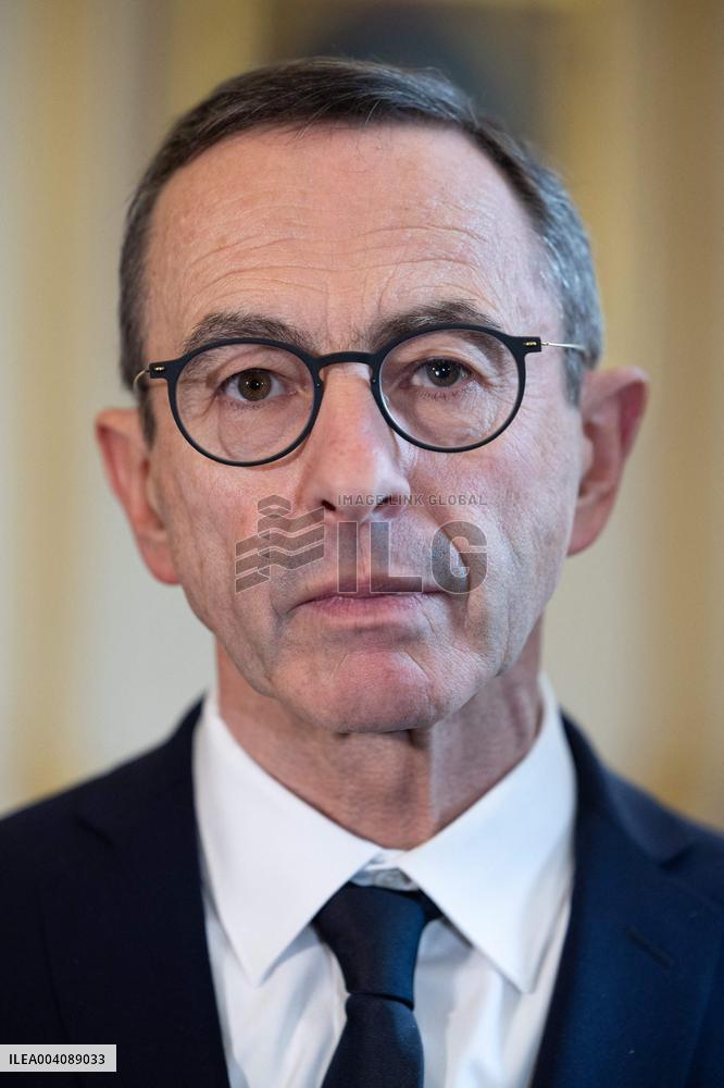 Bruno Retailleau and Matteo Piantedosi sign an arrangement on the operational research unit URO - Paris RL