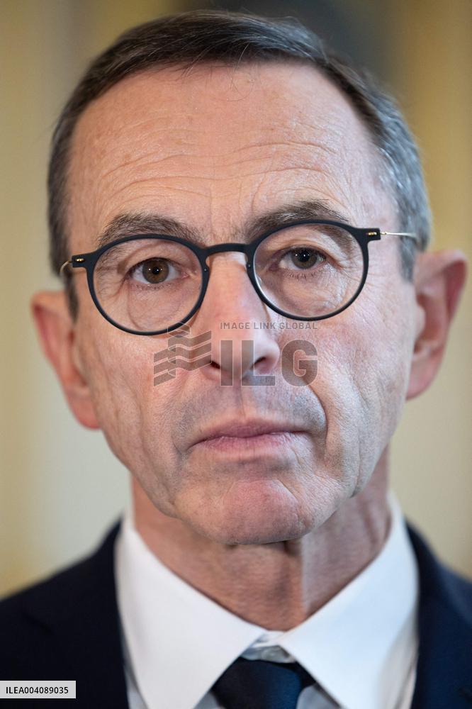 Bruno Retailleau and Matteo Piantedosi sign an arrangement on the operational research unit URO - Paris RL