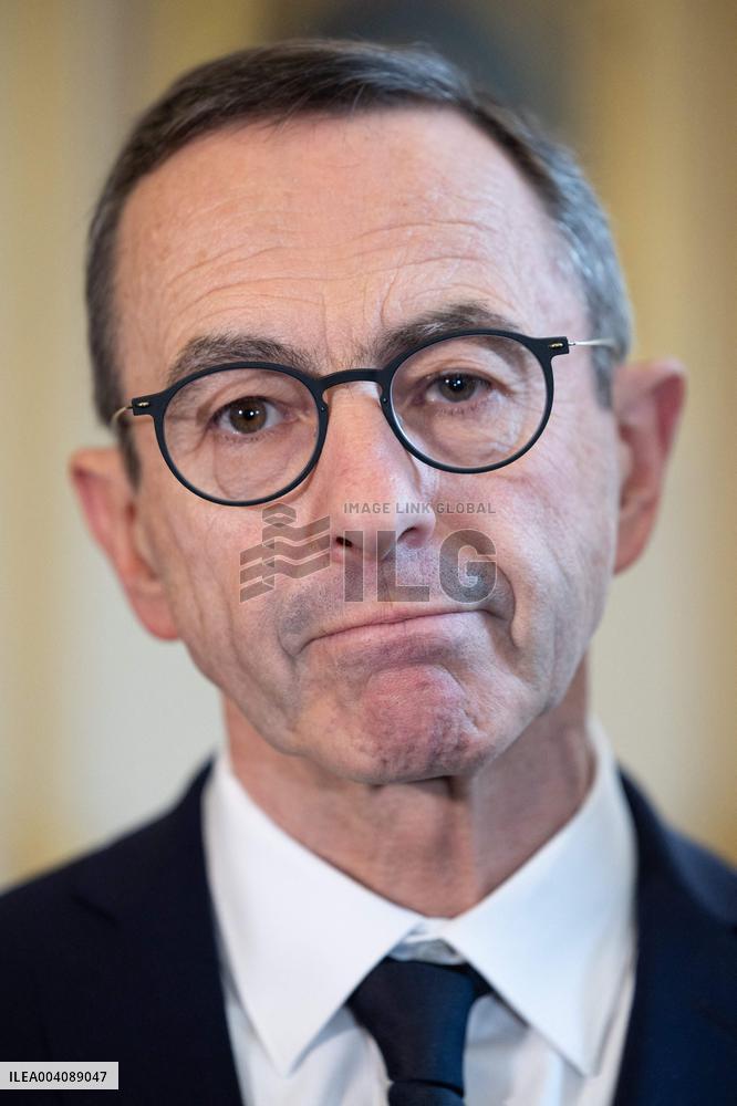 Bruno Retailleau and Matteo Piantedosi sign an arrangement on the operational research unit URO - Paris RL