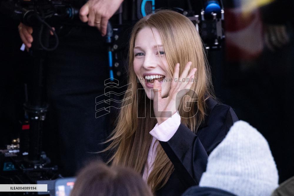 MFW - Hunter Schafer Arrives At Prada